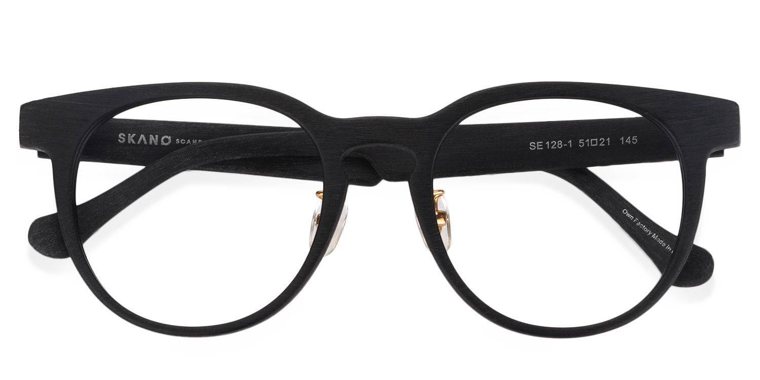 Round Black Glasses | Zeelool Glasses1