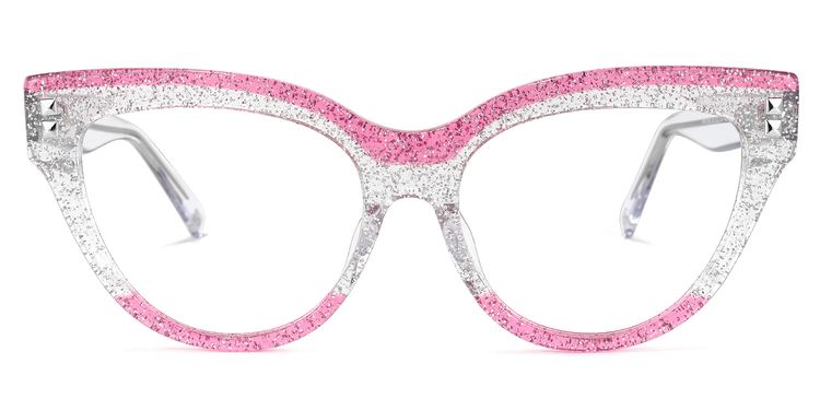 Cascata Cateye Clear Glasses