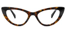 Loretta Cateye Gray-Tortoise Glasses0