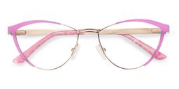 Sydney Cat Eye Pink Glasses3