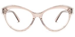 Holmes Cateye Light-Coffee Glasses0