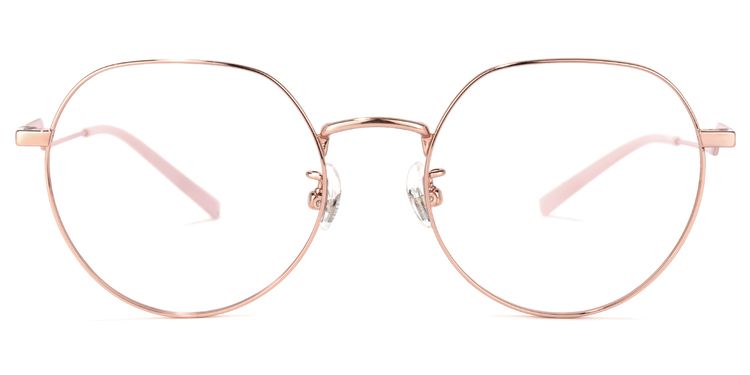 Tiffany Round Pink Glasses
