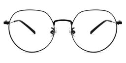 Tiffany Round Black Glasses0