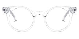 Wilnes Round Clear Glasses0