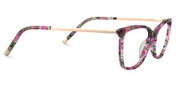 Camlin Square Red Floral Glasses4