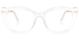 Wesby Cateye Clear Glasses0