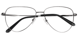 Hamlin Geometric Gray Glasses1