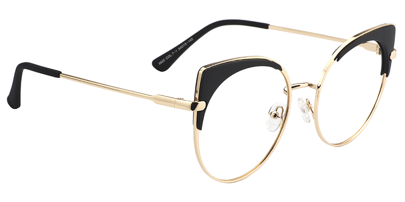 Round Browline Eyeglasses3