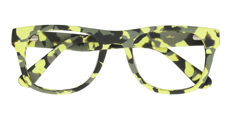 Rectangle Yollow Glasses1
