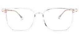Fezell Sqaure Clear Glasses0