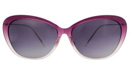 Abraham Cat-eye Red Sunglasses0