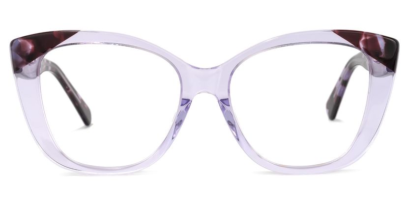 Liranzo Cateye Purple Glasses