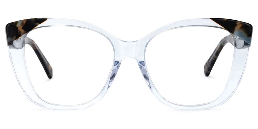 Liranzo Cateye Blue Glasses
