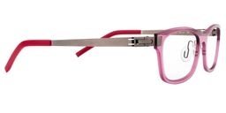 Anastasia Rectangle Pink-Red Glasses2