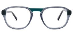 Merritt Square Gray Glasses0