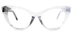 Maxine Cateye Gray Glasses0