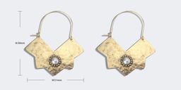 National Style Geometric Gold Earrings 2