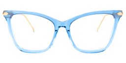 Hilary Blue Butterfly Glasses0