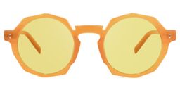 Goodwin Geometric Earthy-Yellow Glasses11