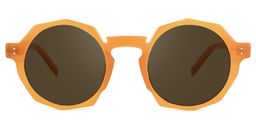 Goodwin Geometric Earthy-Yellow Glasses12