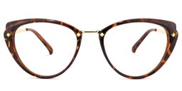 Gunter Cateye Tortoise Glasses0