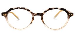 Jacquelene Geometric Light-Tortoise Glasses0