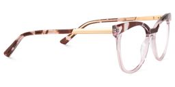 Casimir Browline Pink Glasses4