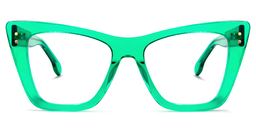 Kovacina Cateye Green Glasses0