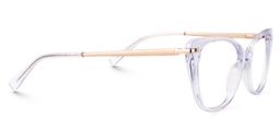 Chanda Cat Eye Clear Glasses4