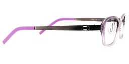 Arabela Rectangle Purple Glasses4
