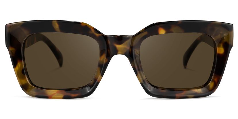Nevaeh Tortoise Square Sunglasses