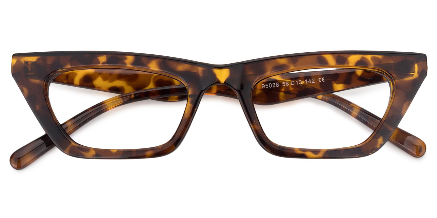 Cat Eye Yellow Tortoise Glasses | Zeelool Glasses1