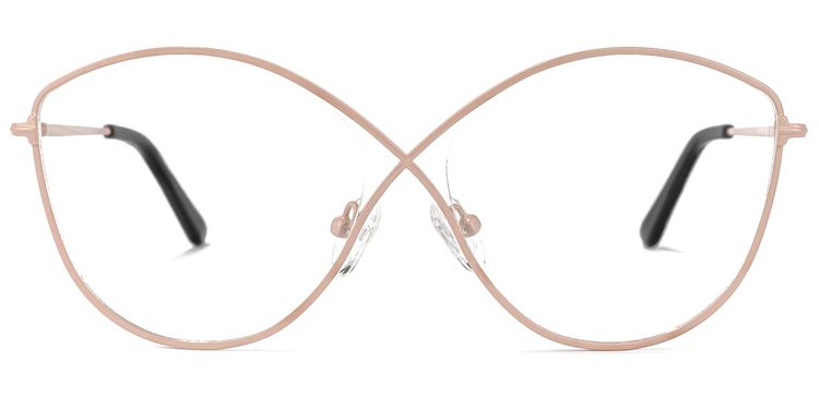 Garcia Geometric Pink Glasses