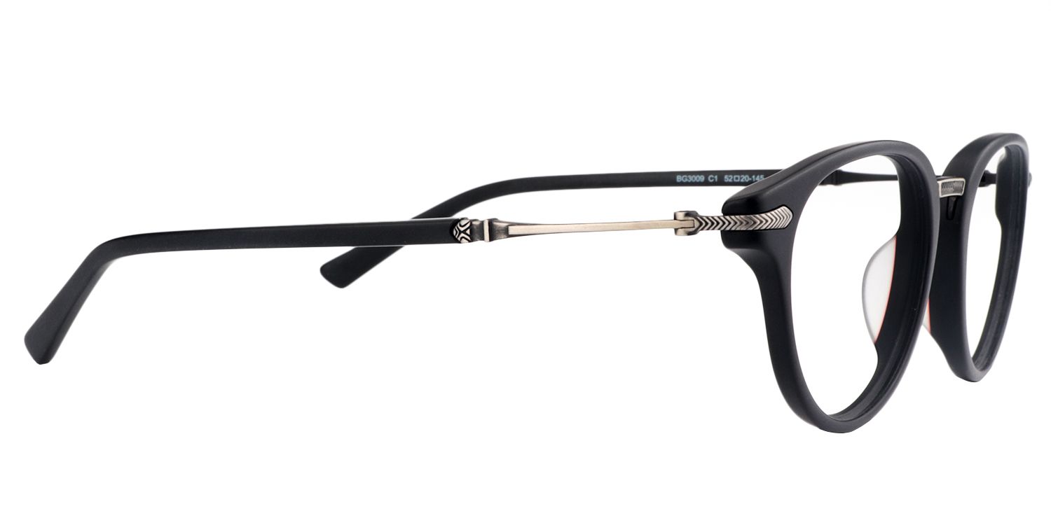 Rectangle Black Glasses | Zeelool Glasses4