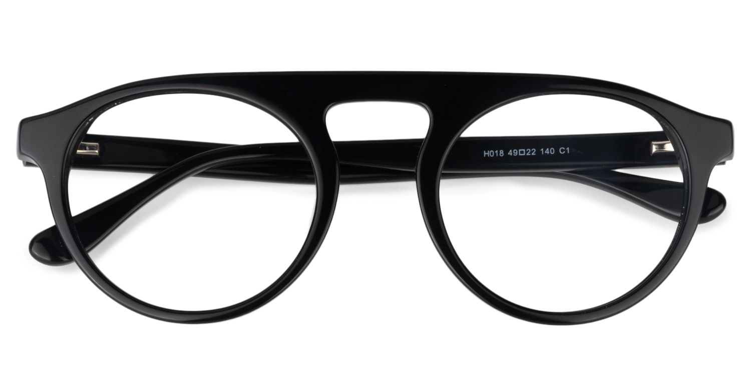 Round Black Glasses | Zeelool Glasses1