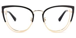 Harvey Black Cat eye Glasses0