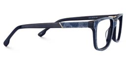 Charla Rectangle Blue Glasses4