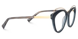 Chava Cat Eye Dark Blue Glasses4