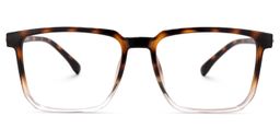 Zavala Rectangle Tortoise Glasses0