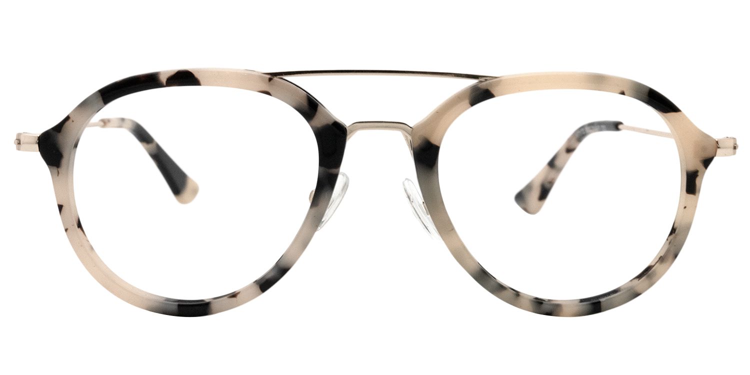 Aviator Light Tortoise Glasses | Zeelool Glasses0