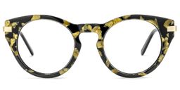 Morennah Cateye Floral Glasses0