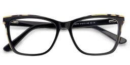 Chilton Square Black Glasses1