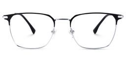 Campos Square Silver Glasses0