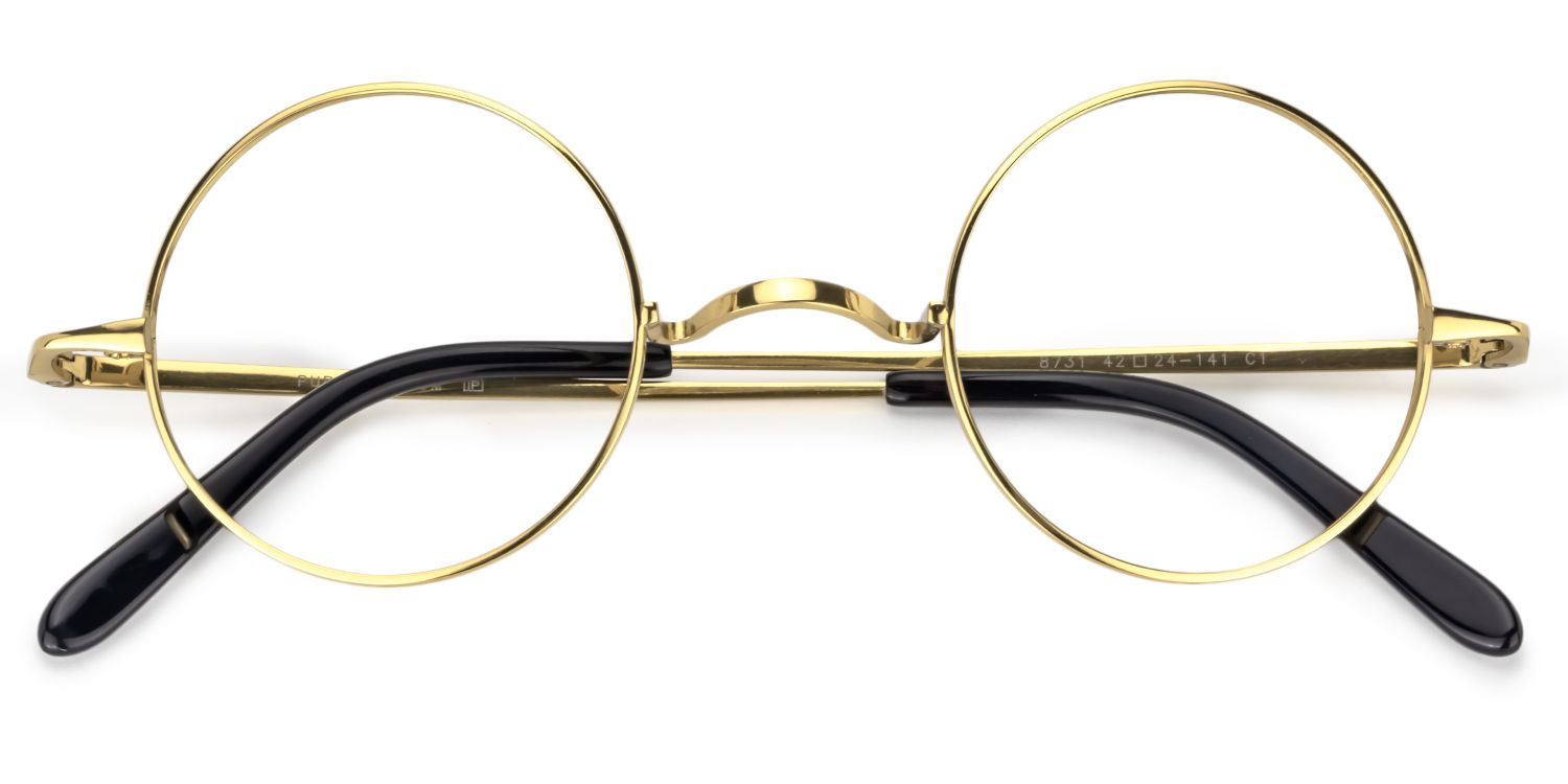 Round Gold Glasses | Zeelool Glasses1