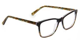 Cecilia Floral Rectangle Glasses2