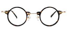 Vazquez Round Tortoise Glasses0