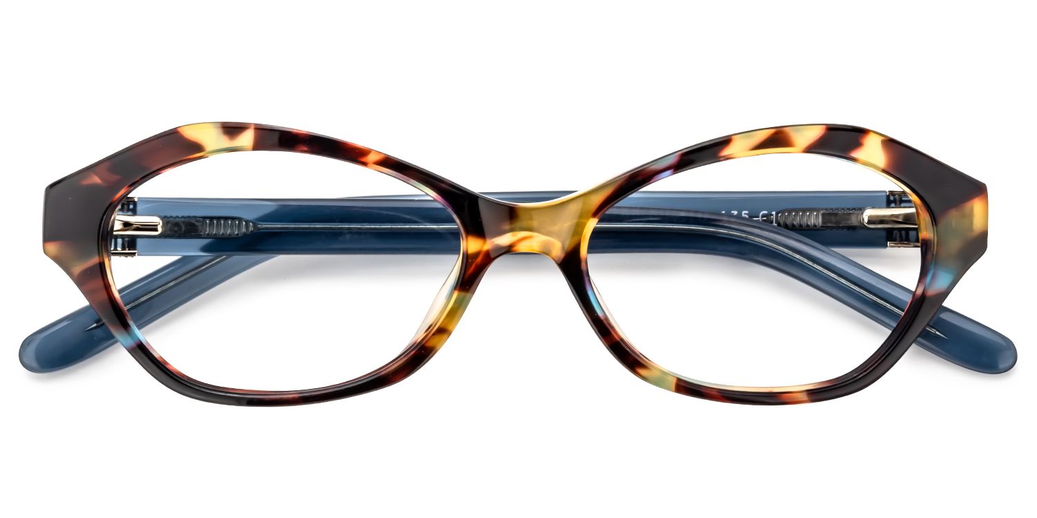 Cat Eye Yellow Tortoise Glasses | Zeelool Glasses1