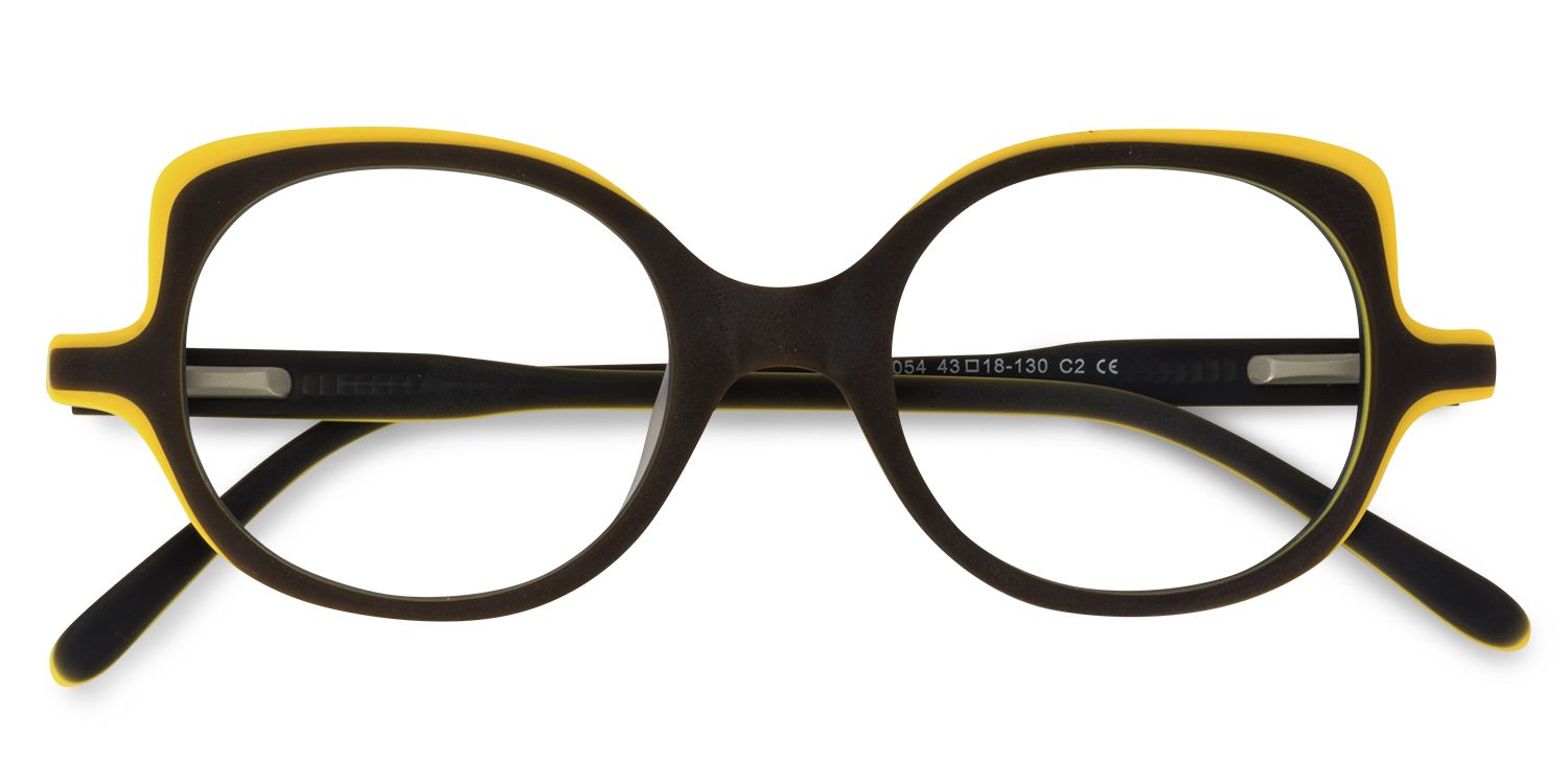 Brown Round Glasses | Zeelool Glasses1