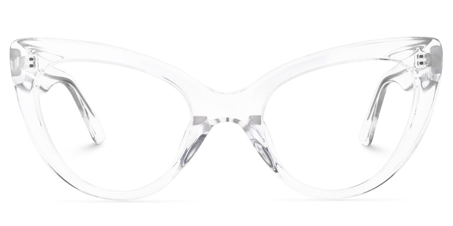 Cat Eye Clear Glasses | Zeelool Glasses0