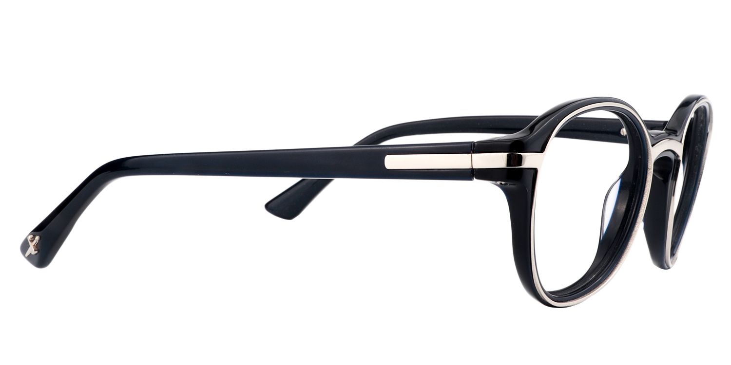 Round Black Glasses | Zeelool Glasses4